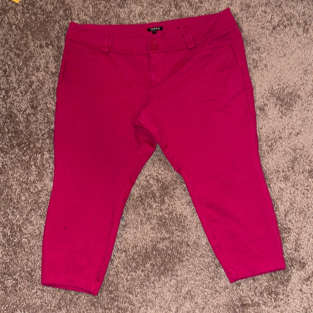 Pink Torrid Stretch Ankle Pant - Size 20